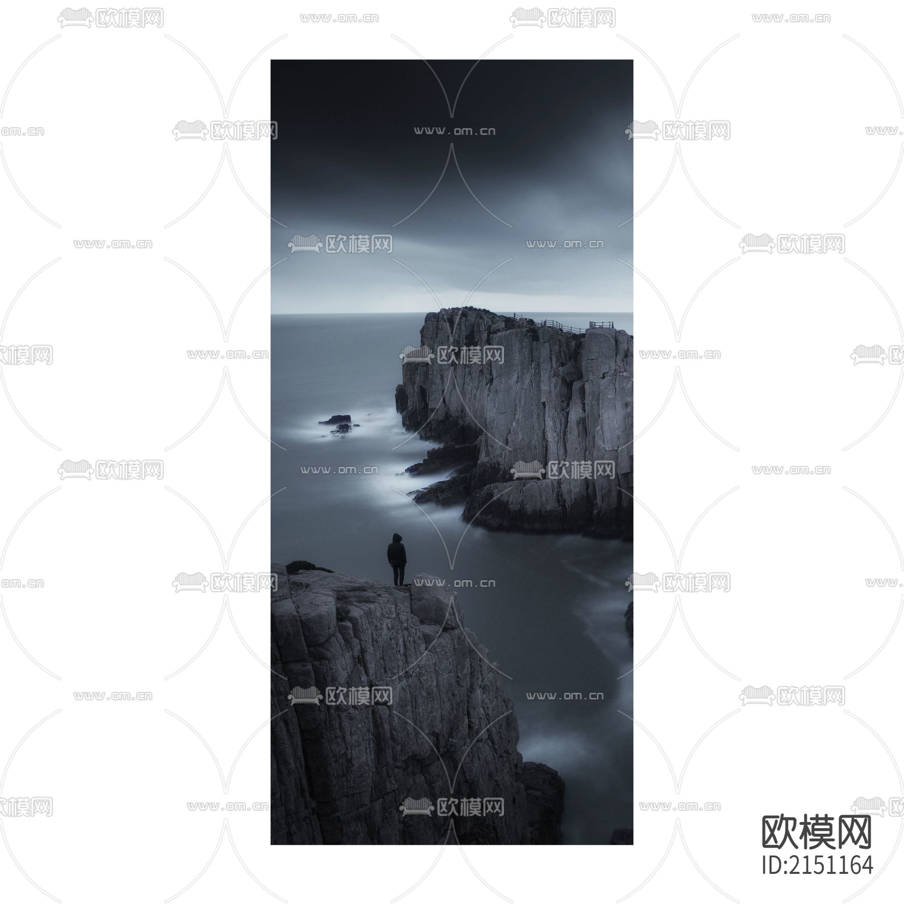 现代简约风景装饰画