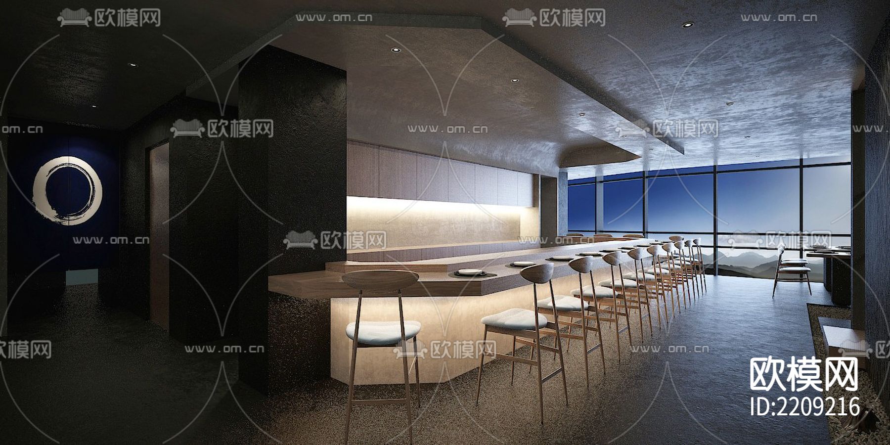 云鹤料理店CAD施工图