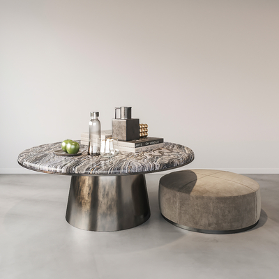  Minotti 现代茶几su模型 