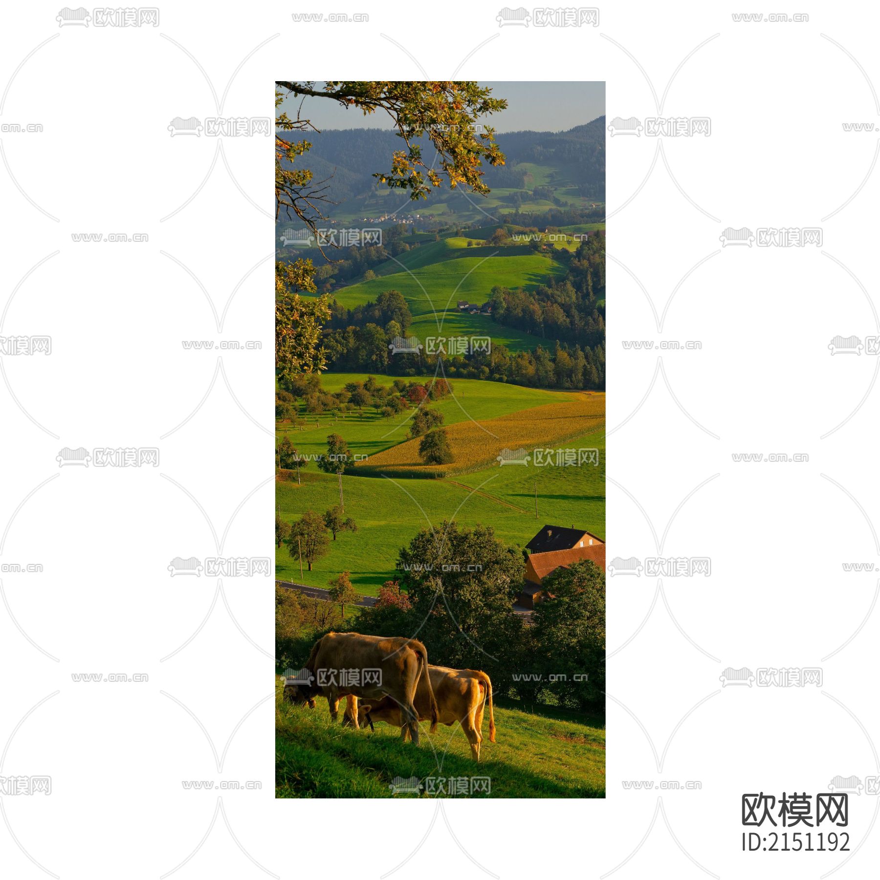现代简约风景装饰画