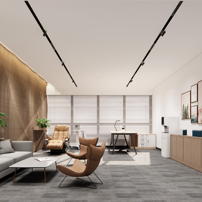  现代医院心理咨询室su模型 