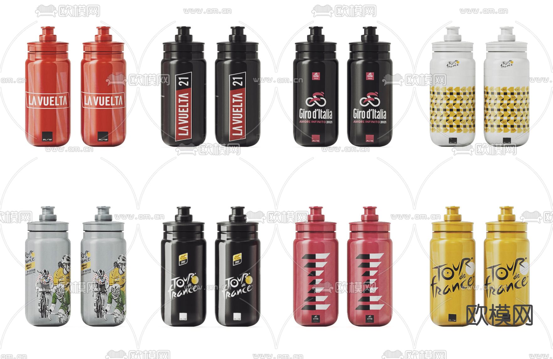 现代运动水杯水壶保温杯3d模型下载