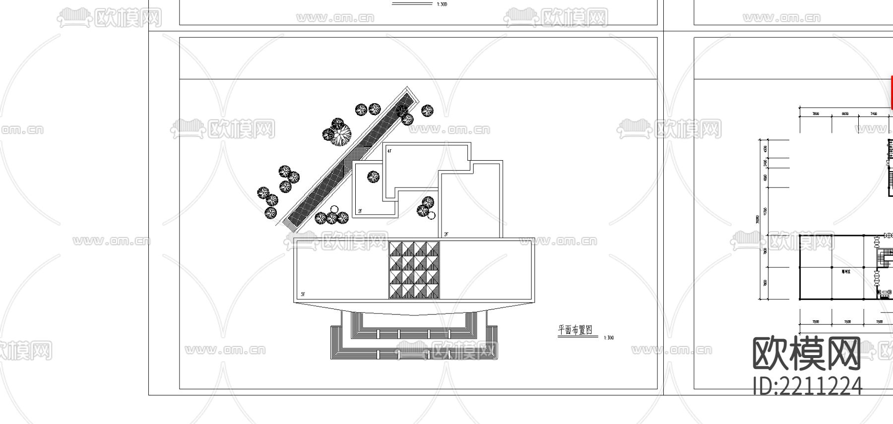 五层博物馆cad施工图
