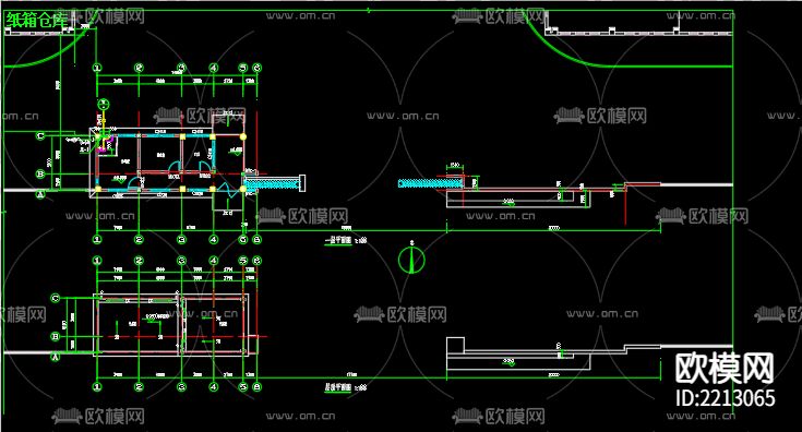 荣格轮业科技江苏有限公司大门给排水cad施工图