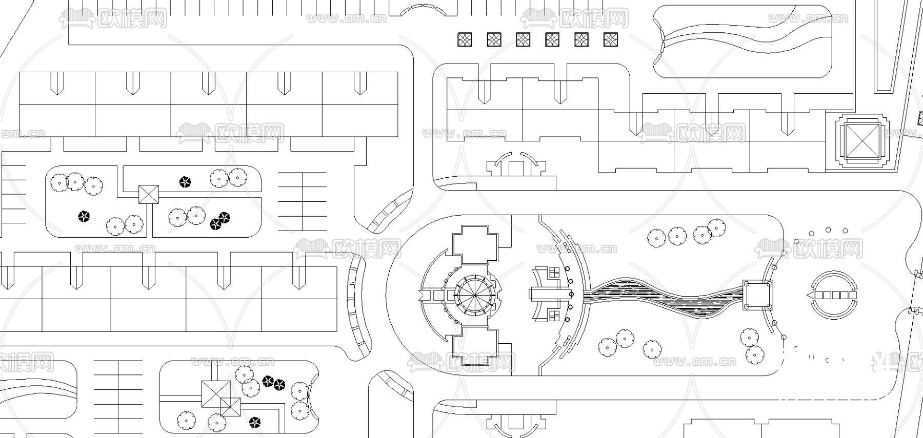 友谊苑cad施工图下载（渲染图4）