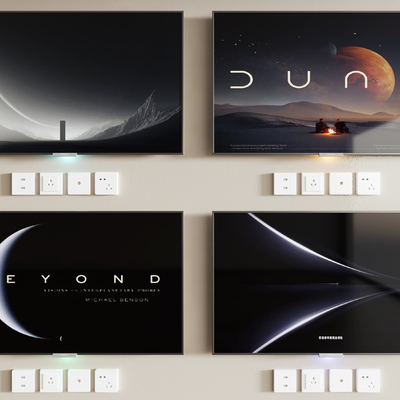  现代液晶电视su模型 