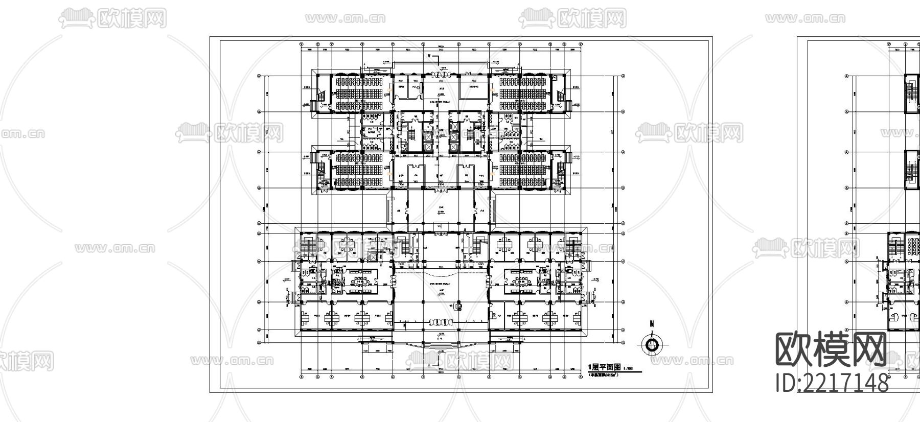 中国药大研究生实验楼cad施工图下载（渲染图2）