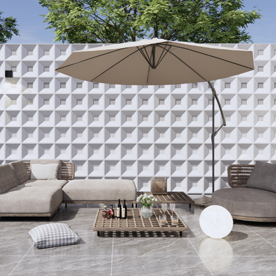  现代户外沙发su模型 