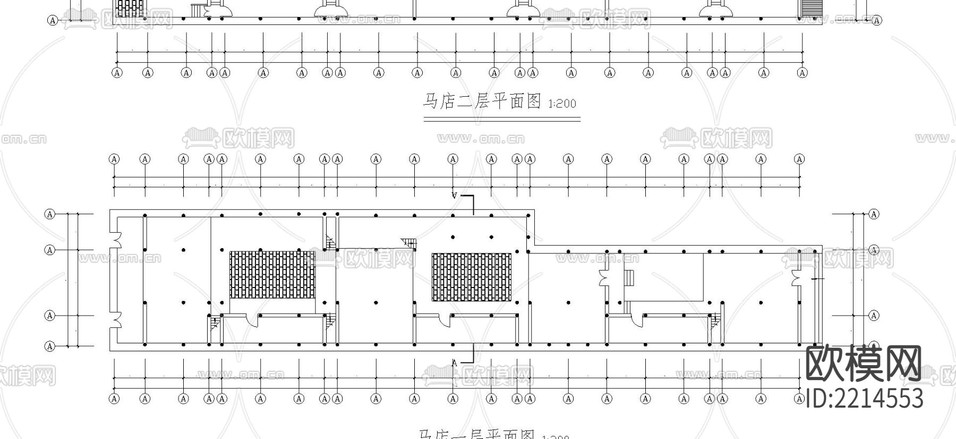 古建整修CAD施工圖下載(渲染圖4)