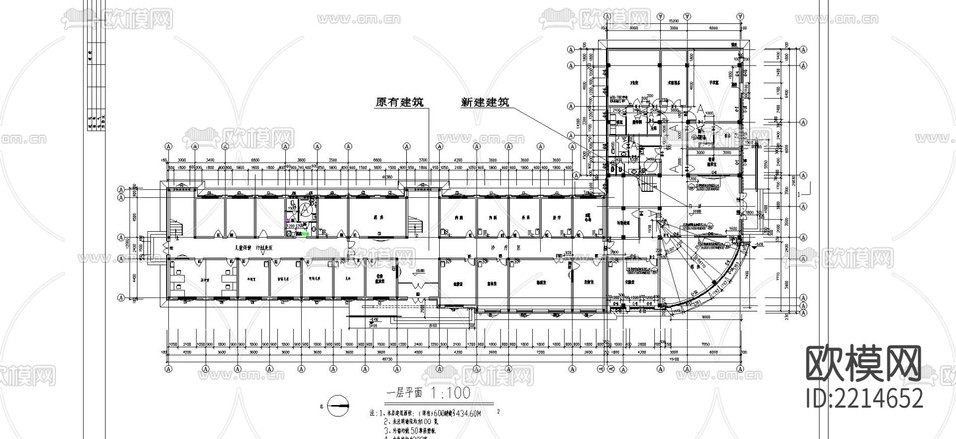 惠農(nóng)新區(qū)社區(qū)衛(wèi)生服務(wù)中心CAD施工圖下載(渲染圖5)