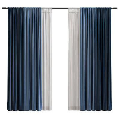 3d窗帘模型-陈设饰品3d模型-3dmax模型免费下载-欧模网