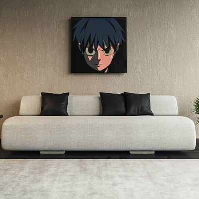  Minotti 现代白色布艺双人沙发su模型 