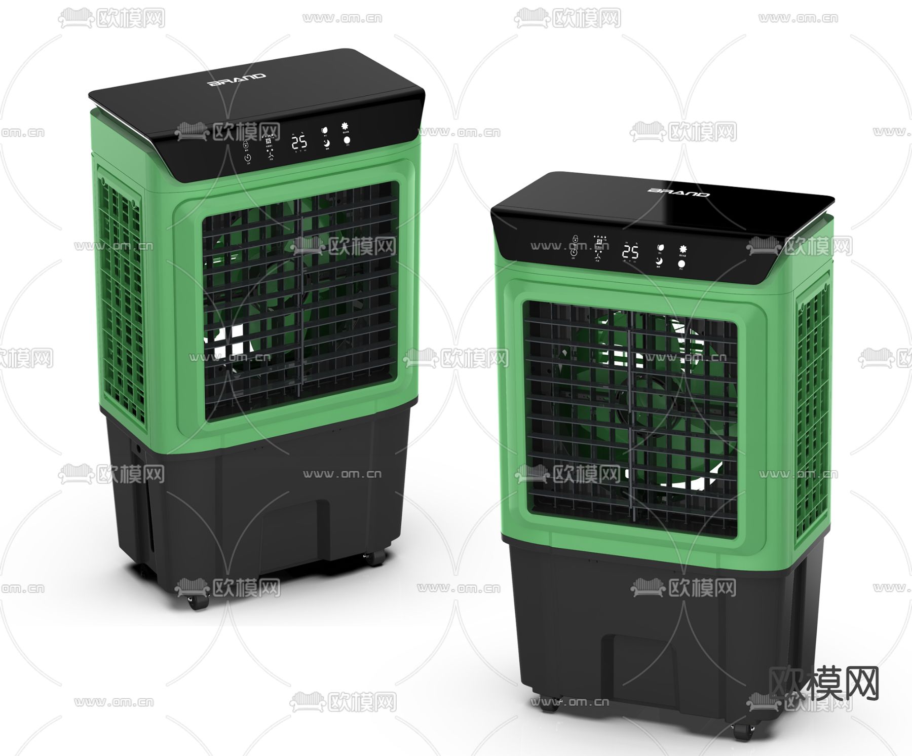 工业冷风扇3d模型下载