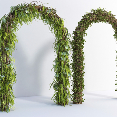 拱门藤蔓3d模型