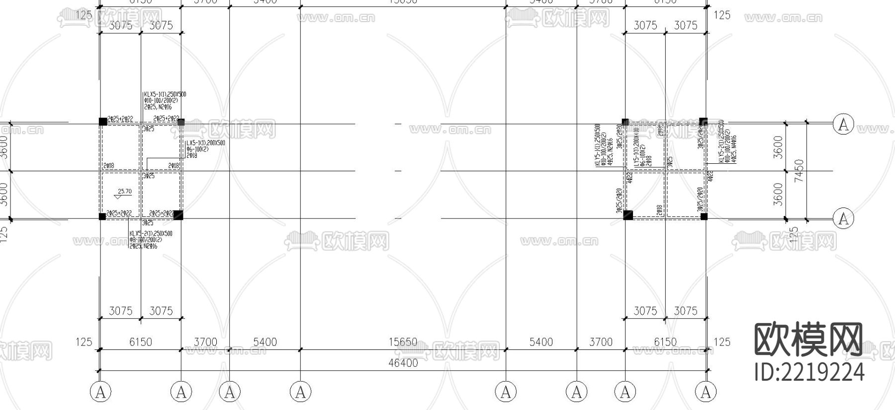 西藏嘎拉山南大门CAD图纸下载（渲染图4）