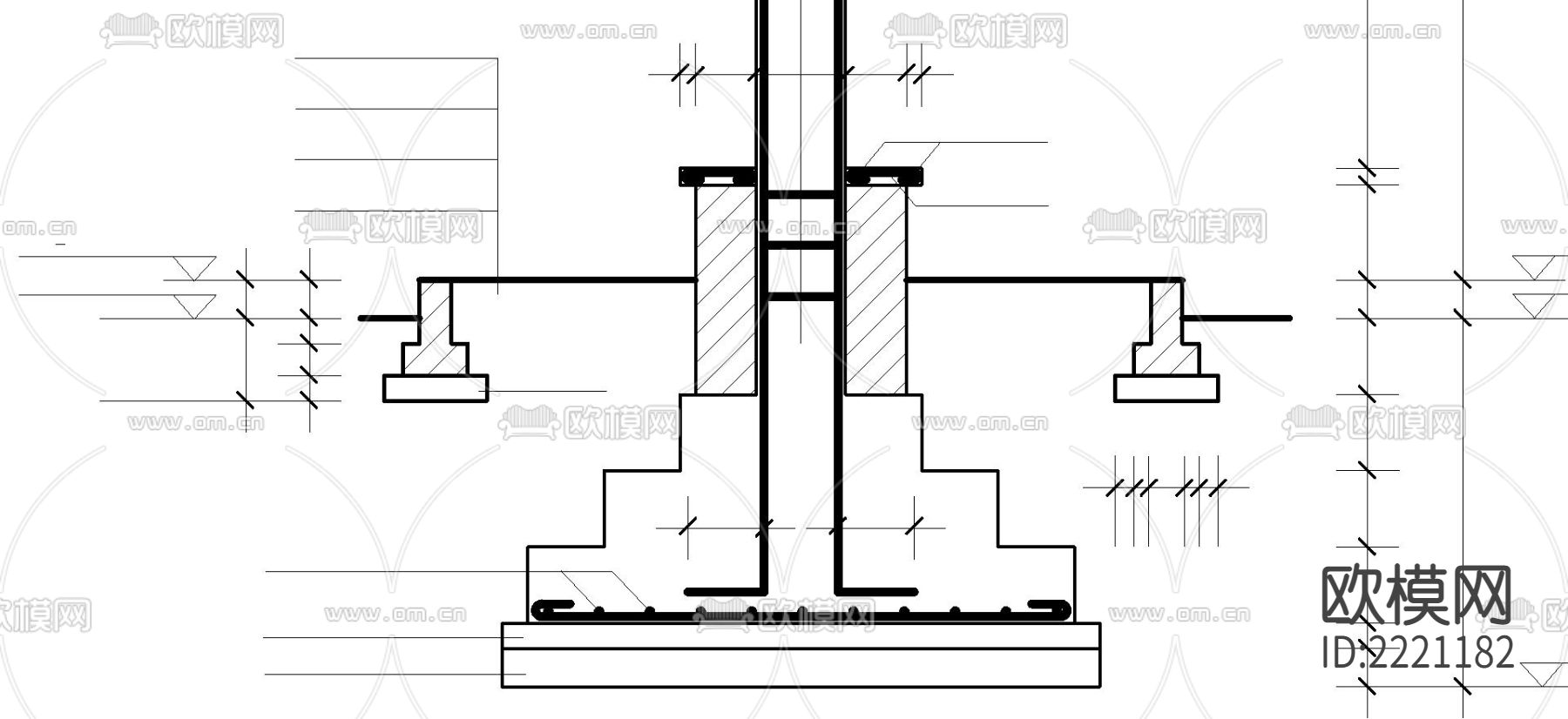 磨菇亭cad大样图下载（渲染图1）