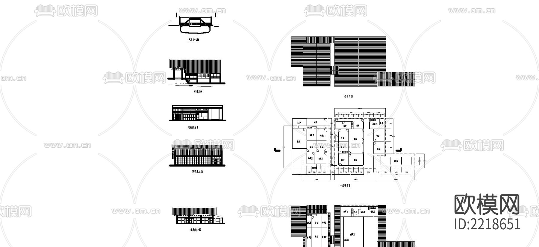 古建民居CAD节点大样下载（渲染图3）