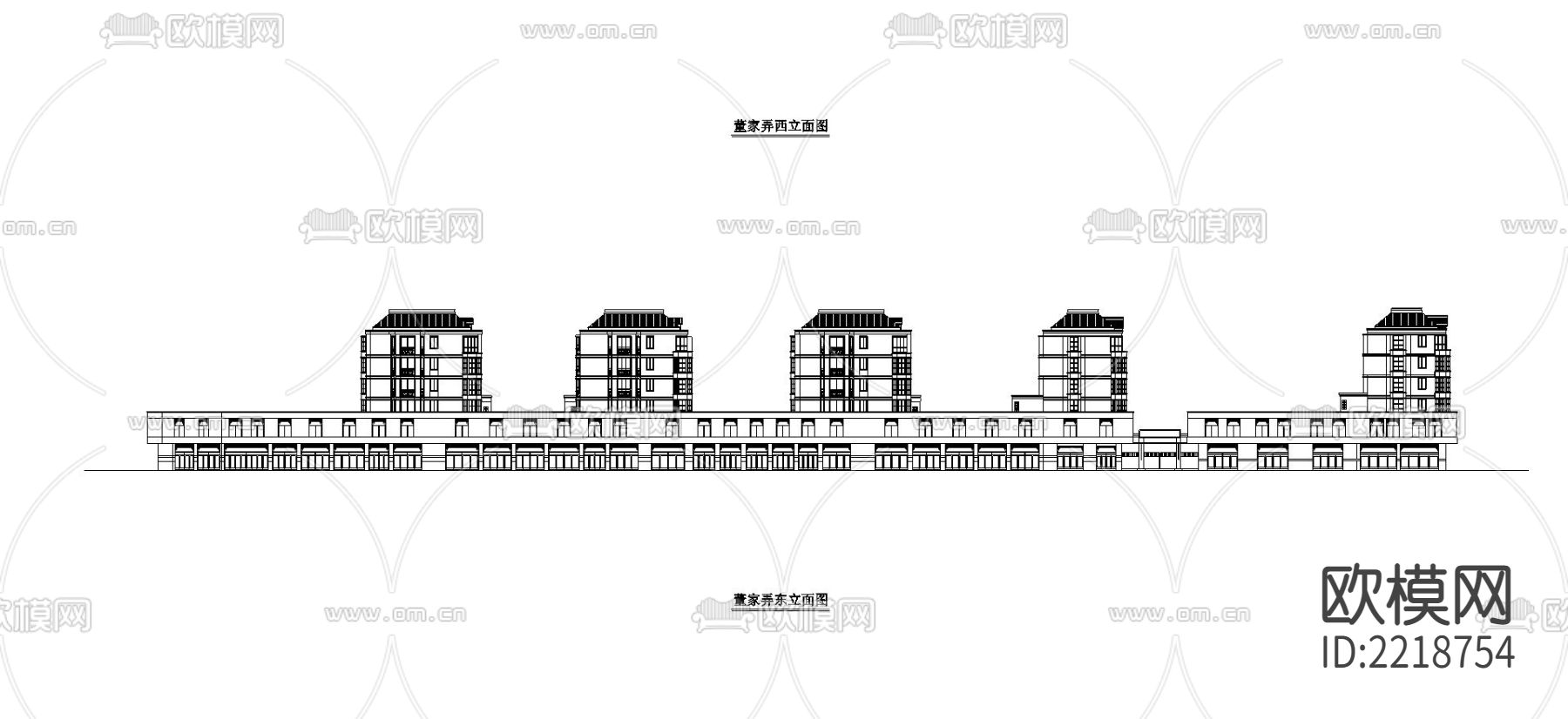城市规划CAD施工图下载（渲染图3）