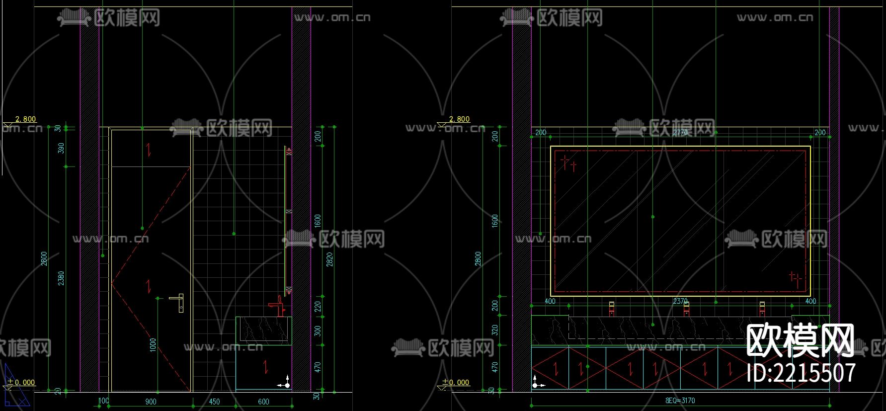美的创新展厅CAD施工图下载（渲染图8）