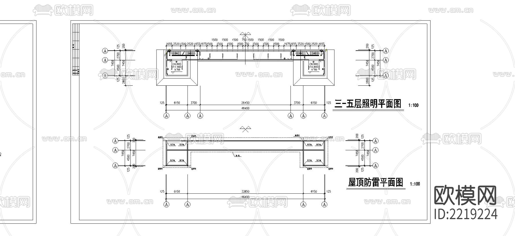 西藏嘎拉山南大门CAD图纸下载（渲染图2）