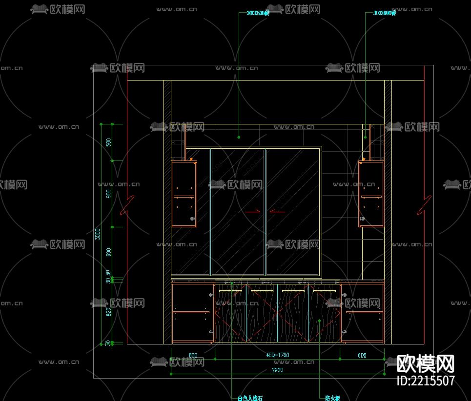 美的创新展厅CAD施工图下载（渲染图5）