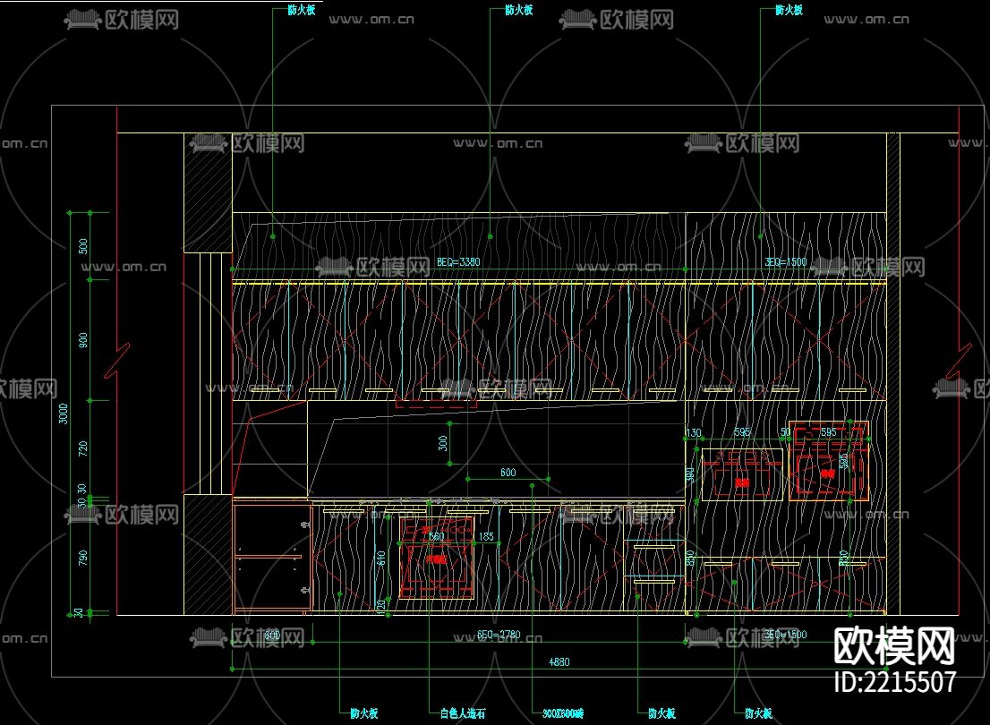 美的创新展厅CAD施工图下载（渲染图6）
