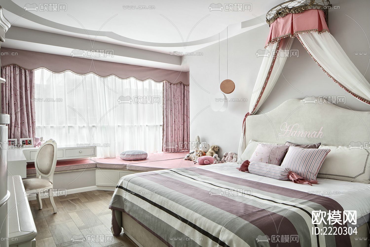 260㎡大平层CAD施工图下载（渲染图10）