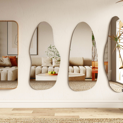  现代异形镜子su模型 