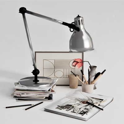  现代办公用品su模型 