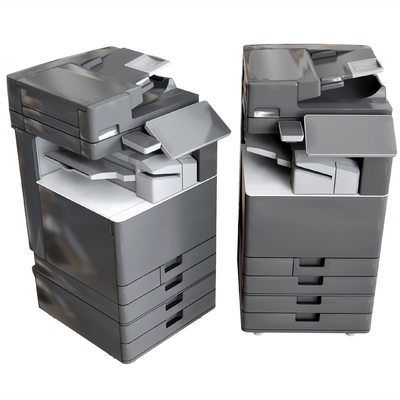  打印机复印机su模型 