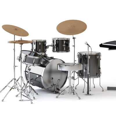  现代爵士鼓电子琴su模型 