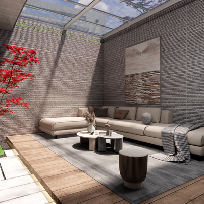  现代阳光房su模型 