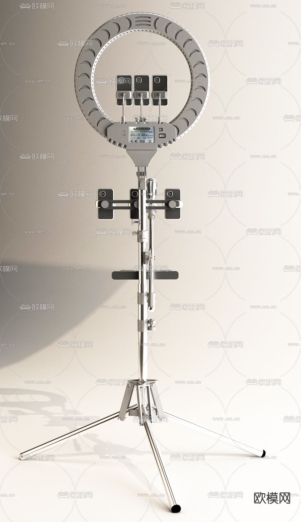 现代网红直播支架3d模型下载