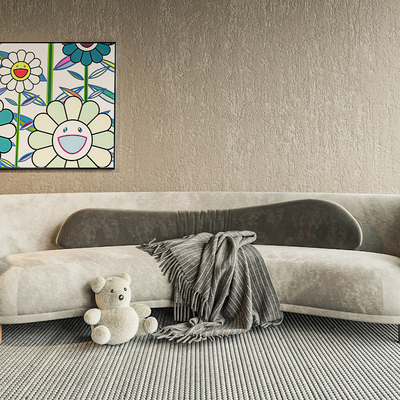  Minotti 现代多人沙发su模型 