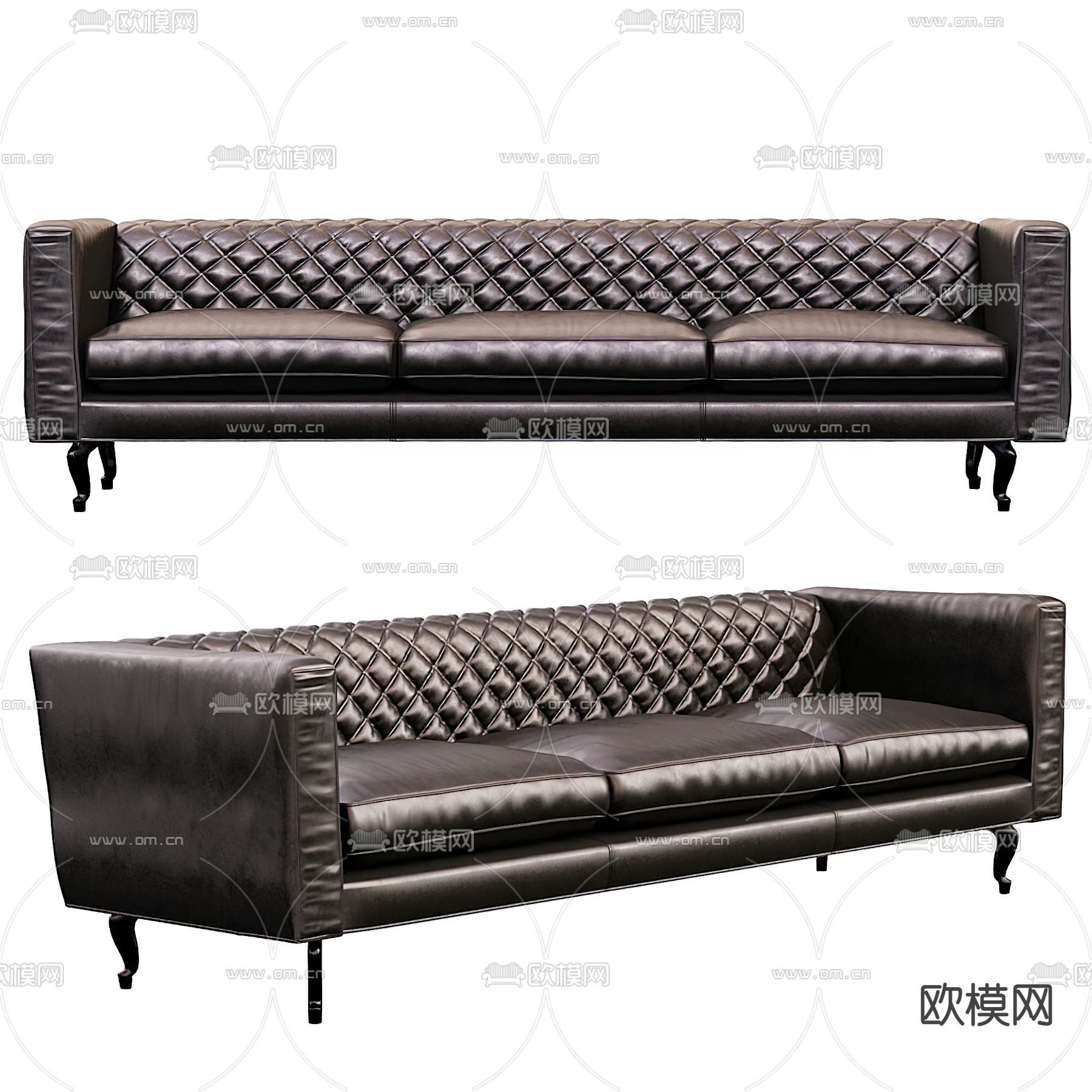 Moooi 多人沙发 三人沙发3d模型下载