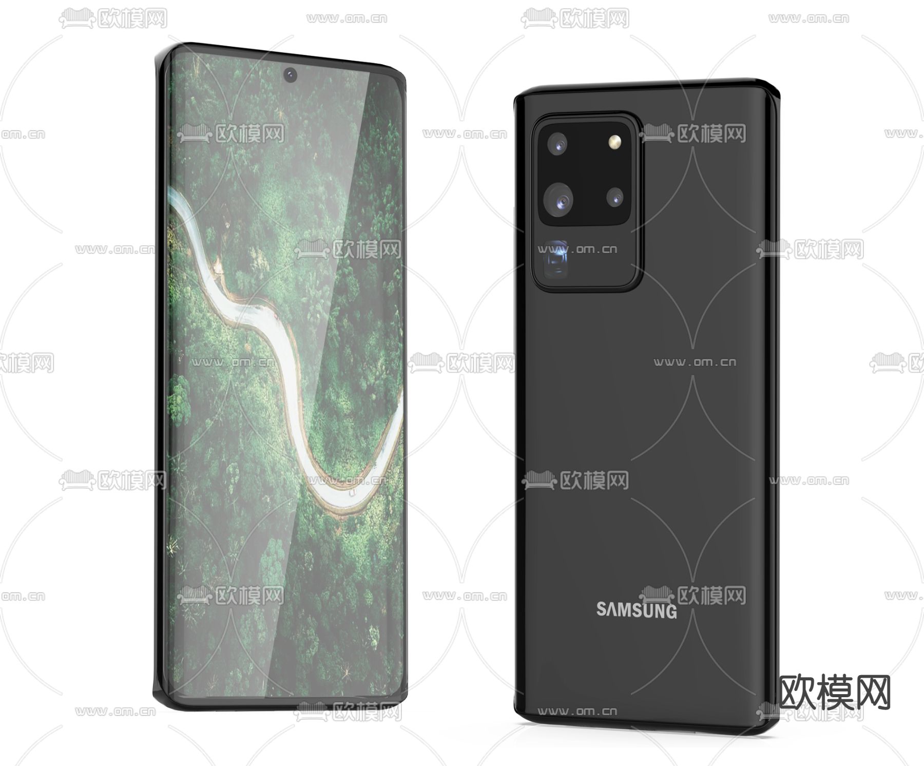 三星手机S203d模型下载