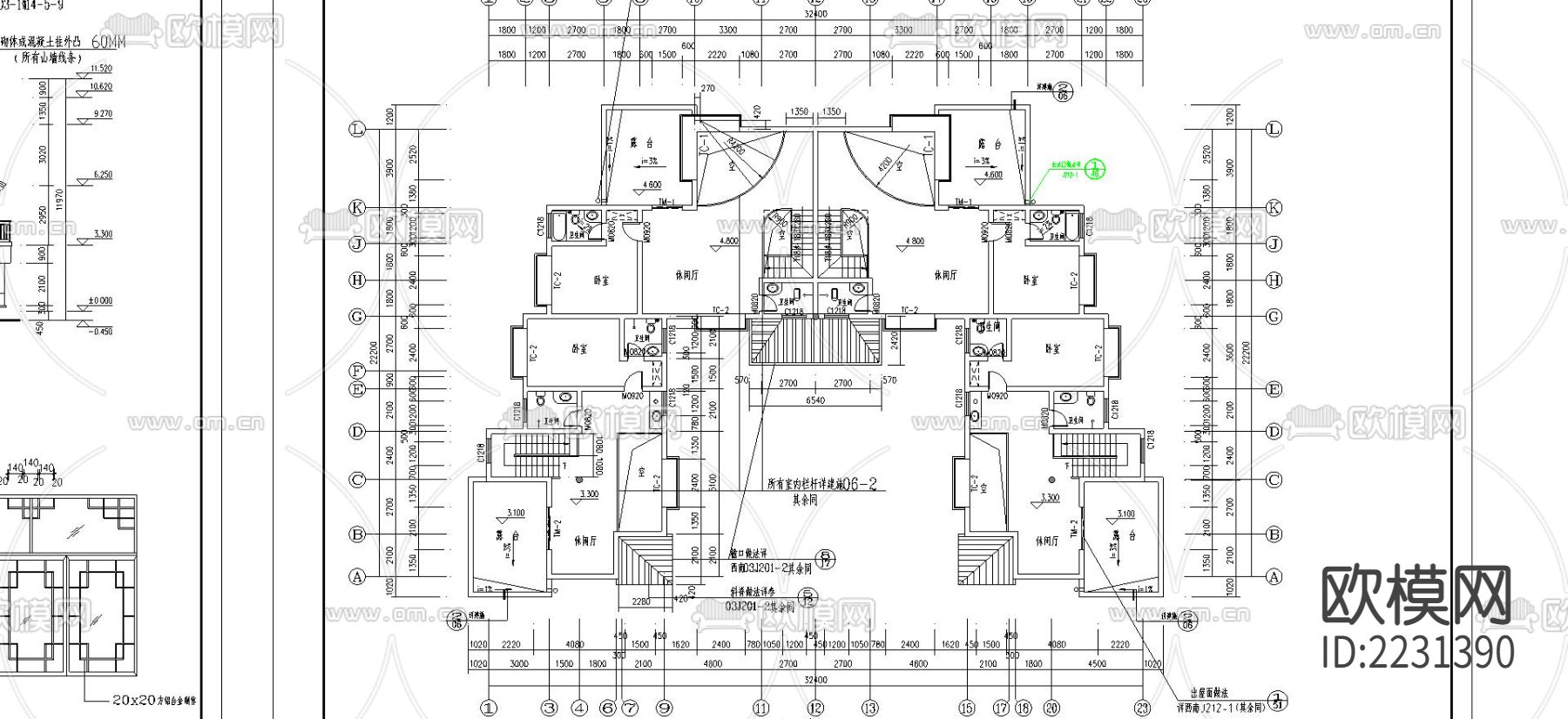 KTV包房cad大样图下载（渲染图1）