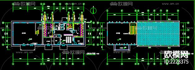 街房公社给排水系统CAD施工图下载（渲染图3）