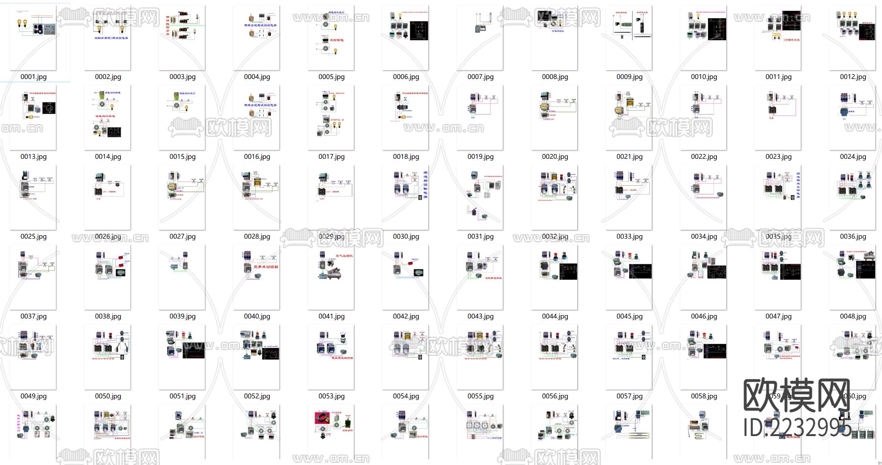 全套CAD水电系统图下载（渲染图6）