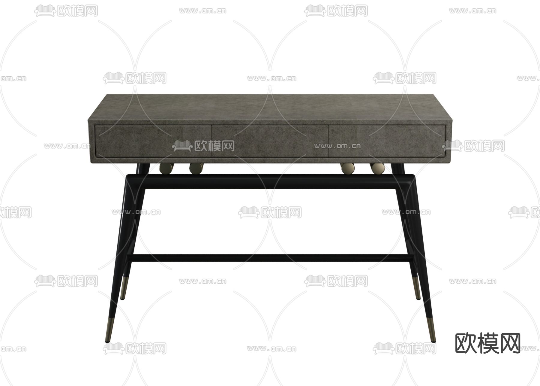 现代床头柜免费3d模型下载