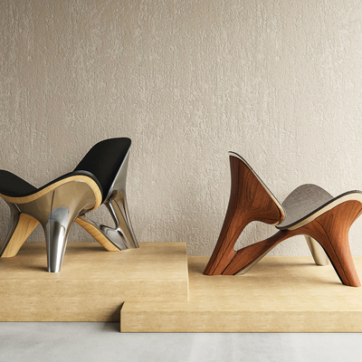  Poliform 现代休闲椅子su模型 