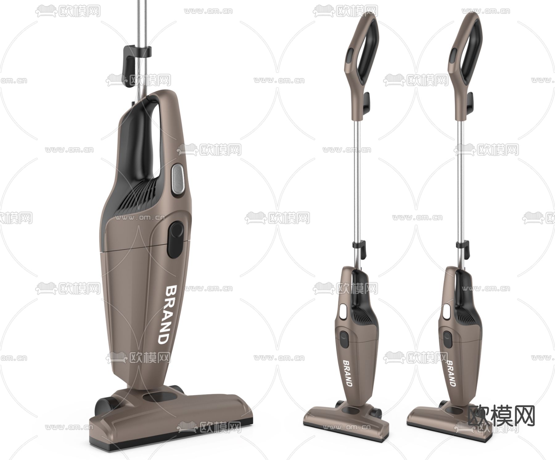 现代吸尘器3d模型下载