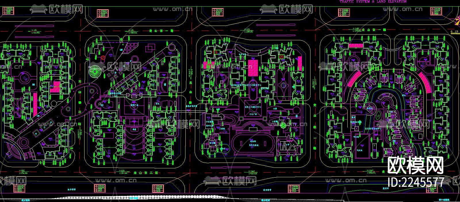 重庆某小区规划设计下载（渲染图2）