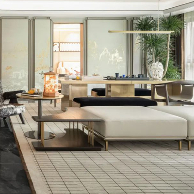 HWCD设计 现代客厅茶室