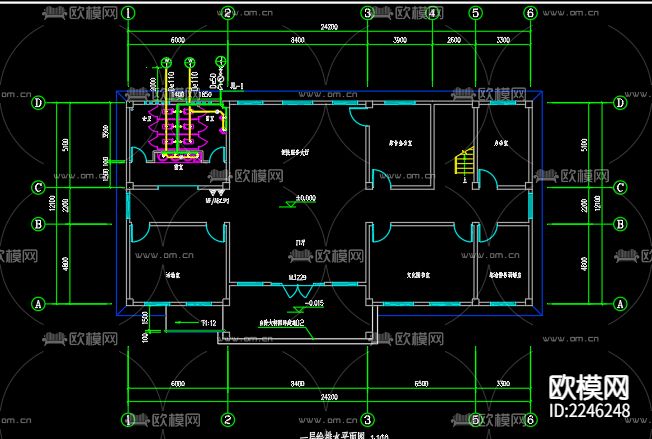 阳光新苑小区综合服务中心水下载（渲染图3）