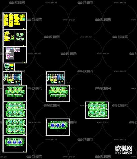 睢宁西盛园工程40号楼给排水设计施工图下载（渲染图1）