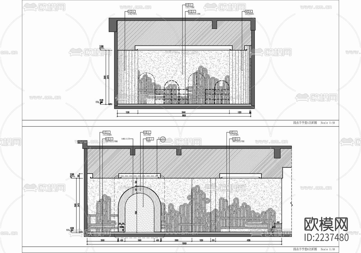 1000㎡儿童成长亲子休闲娱乐会所 儿童会所 亲子会所下载（渲染图3）