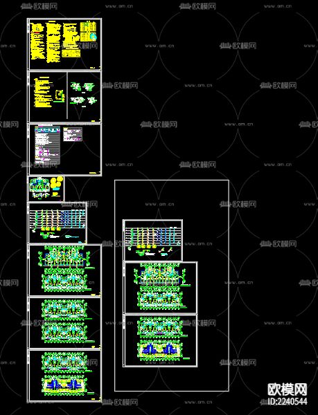 睢宁西盛园新三期工程20号给排水设计施工图下载（渲染图1）
