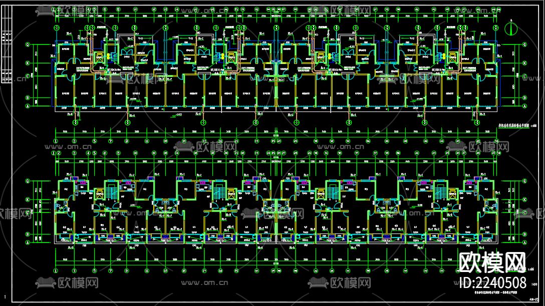 睢宁西盛园工程26号给排水设计施工图下载（渲染图4）