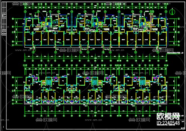 睢宁西盛园工程18号给排水设计施工图下载（渲染图4）